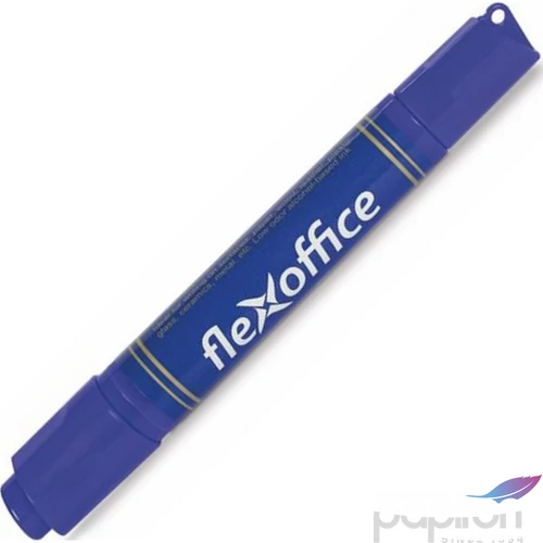 Alkoholos marker Flexoffice PM04' 0,8/6mm kúpos/vágott hegyű kék Írószerek FLEXOFFICE FO-PM04BLUE