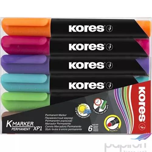Alkoholos marker Kores K-Marker 3-5mm kúpos hegyű Írószerek KORES 20902