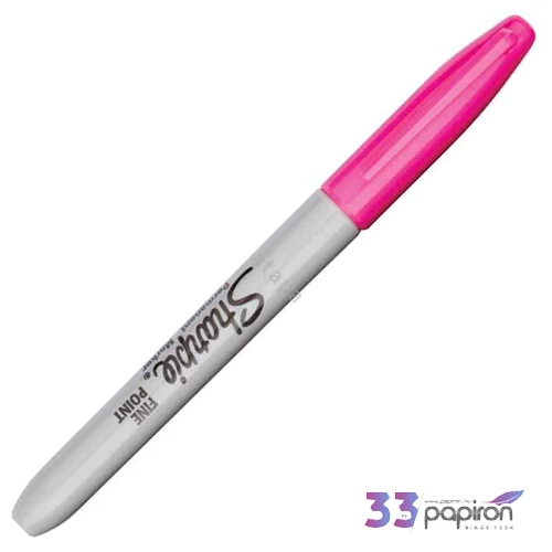 Alkoholos marker Sharpie FINE Marker permanent - pink - F 0.9 mm