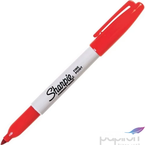 Alkoholos marker Sharpie FINE Marker permanent F 1mm - piros
