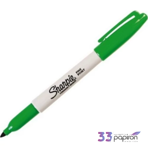 Alkoholos marker Sharpie FINE Marker permanent F 1mm - zöld