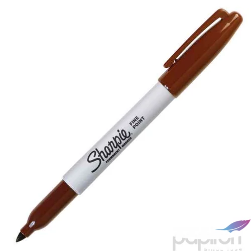 Alkoholos marker Sharpie Marker permanent FINE - barna F 0.9 mm
