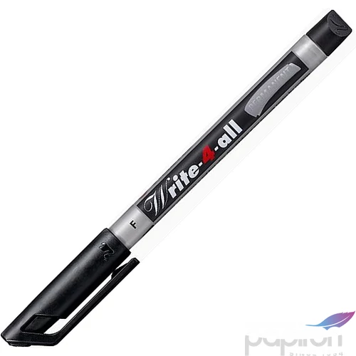 Alkoholos marker Stabilo Write-4-all 0,7mm kúpos hegyű fekete Írószerek STABILO 156/46