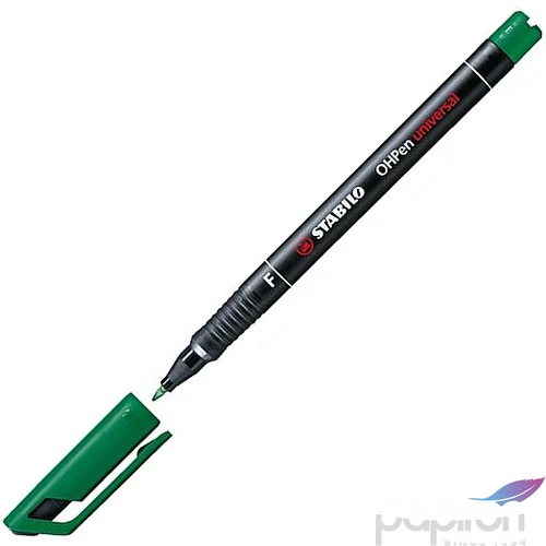 Alkoholos marker Stabilo OHP F 0,7mm tűhegyű zöld Írószerek STABILO 842/36