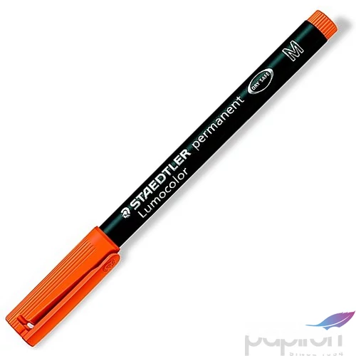 Alkoholos marker Staedtler Lumocolor 317 M OHP 1mm kúpos narancs Írószerek STAEDTLER 317-4