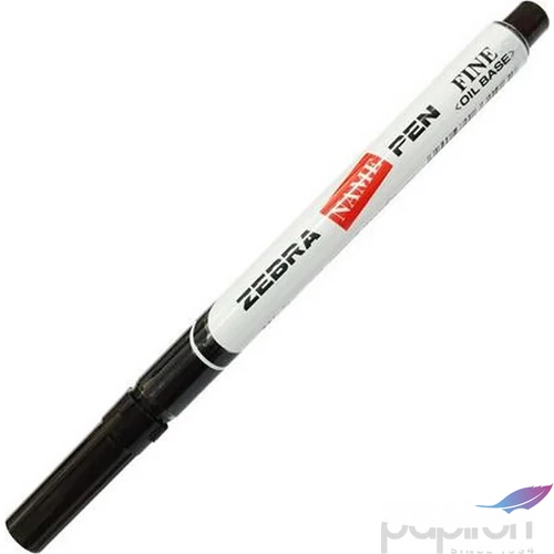 Alkoholos marker Zebra 1,5 mm, kúpos,Name Pen Fine", fekete