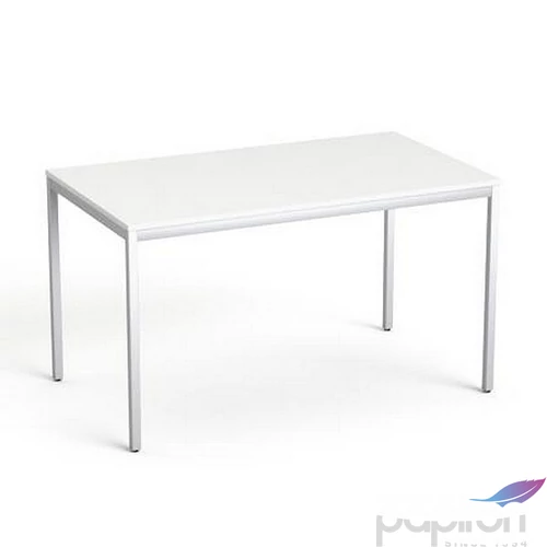 Általános asztal fémlábbal 75x130cm MAYAH Freedom SV-38 fehér