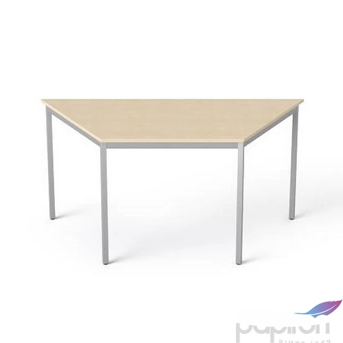 Általános asztal fémlábbal trapéz alakú 75x150/75cm MAYAH Freedom SV-41 juhar