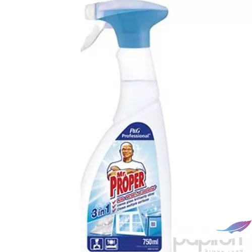 Általános tisztító és fertőtle 750ml MR PROPER 3in1üvegtisztító spray
