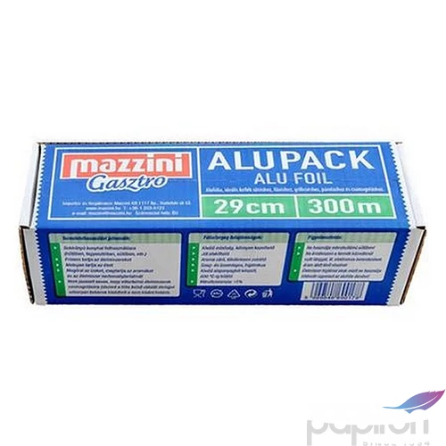 Alufólia 29cm x 300 m 9 µ erős MAZZINI Gasztro