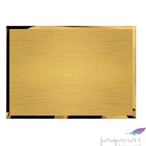 Alumínium gravírlap G813 16X12cm-es Eloxált gravírlap