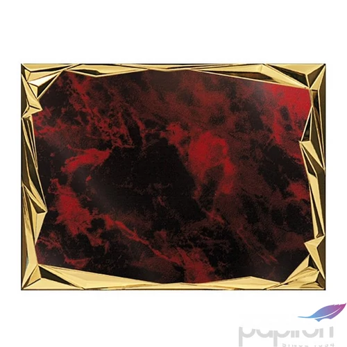 Alumínium gravírlap G832 16X12cm-es Eloxált gravírlap