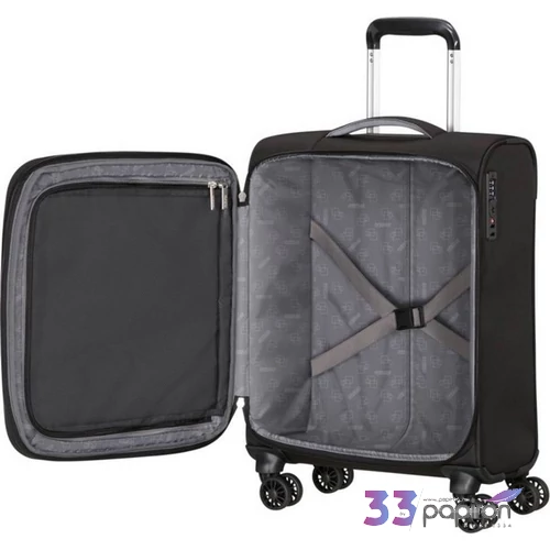 American Tourister bőrönd 25' Cloudrider Spinner S Exp Tsa Jet 157365/1465 Jet Black