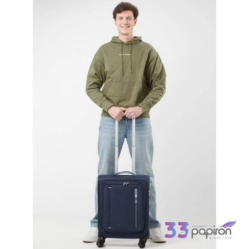 American Tourister bőrönd 25' Cloudrider Spinner S Exp Tsa Jet 157365/9486-Sky Navy