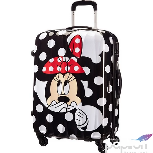 American Tourister bőrönd 65/2 Kemény 4kerekű 47x65x27 52l 3,5kg 64479/4523 - MINNIE Dots