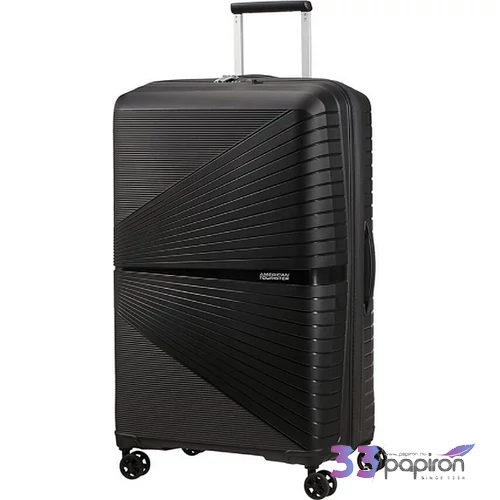 American Tourister bőrönd 77/2 Airconic 77/28 TSA 128188/0581 Onyx black, 4 kerekű