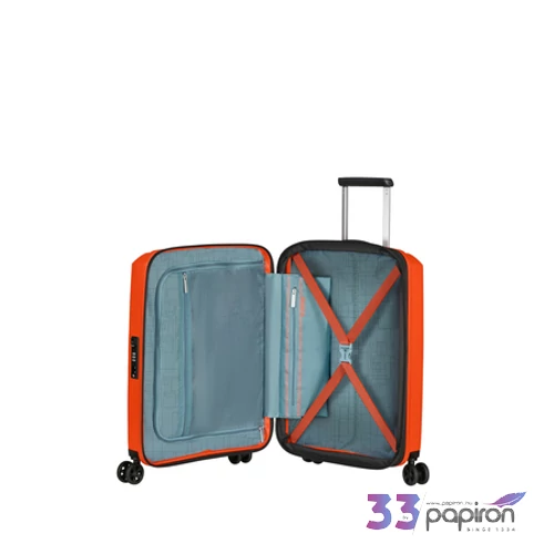 American Tourister kabinbőrönd Aerostep Spinner 55/20 Exp Tsa 146819/2525-Bright Orange