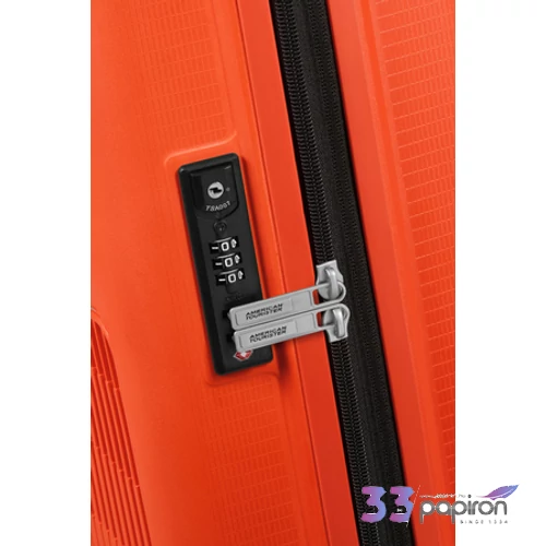American Tourister kabinbőrönd Aerostep Spinner 55/20 Exp Tsa 146819/2525-Bright Orange