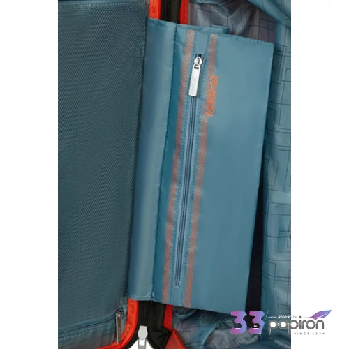 American Tourister kabinbőrönd Aerostep Spinner 55/20 Exp Tsa 146819/2525-Bright Orange