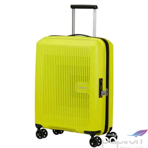 American Tourister kabinbőrönd Aerostep Spinner 55/20 Exp Tsa 14'6819/A067-Light Lime