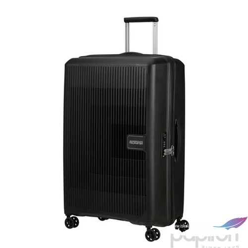 American Tourister bőrönd Aerostep Spinner 77/28 Exp Tsa 14'6821/1041-Black