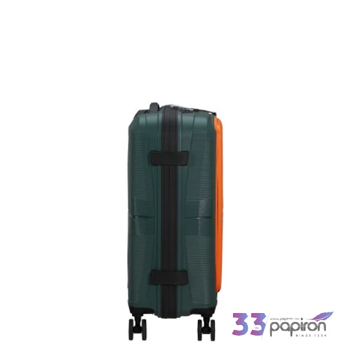 American Tourister bőrönd Airconic Spinner 55/20 Frontl. 15,6' 134657/A293-Forest Green/Orange