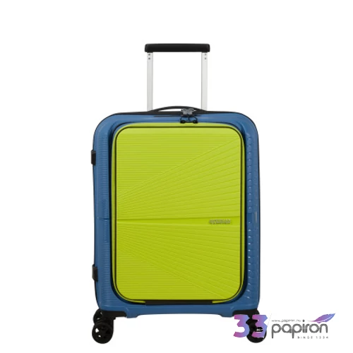 American Tourister bőrönd Airconic Spinner 55/20 Frontl. 15,6' 134657/A346-Coronet Blue/Lime