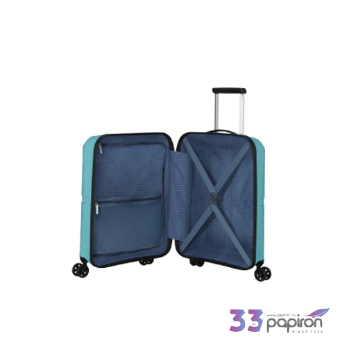 American Tourister bőrönd Airconic Spinner 55/20 Frontl. 15,6' 134657/A348-Surf Blue/Yellow