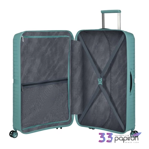 American Tourister bőrönd 25' Airconic Spinner 77/28 Tsa 128188/A644-Dusty Turquoise