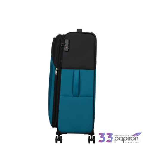 American Tourister bőrönd Daring Dash Spinner L Exp Tsa 150912/2642-Black/Blue