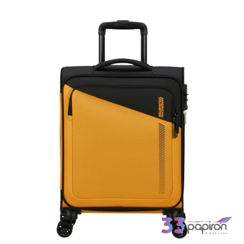 American Tourister bőrönd Daring Dash Spinner S Exp Tsa 150910/1086-Black/Yellow