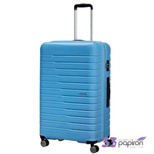American Tourister bőrönd 25' Flashline Pop Spinner 78/29 Exp Tsa 151105/5653-Blue
