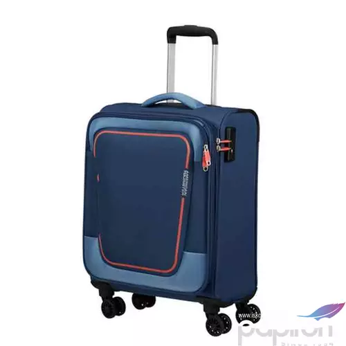 American Tourister kabinbőrönd Pulsonic Spinner 55/20 Exp Tsa 146516/6636-Combat Navy