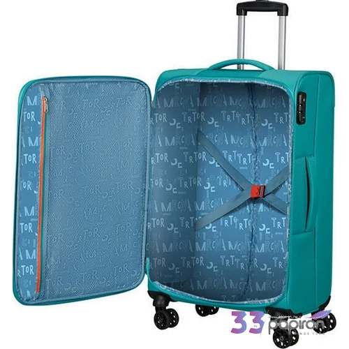 American Tourister bőrönd Sea Seeker Spinner 68/25 Tsa 146675/1013-Aqua Green