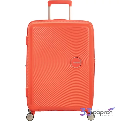 American Tourister bőrönd Soundbox Spinner 67/24 Tsa Exp 88473/7067-Spicy Peach