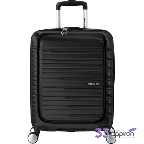 American Tourister bőrönd SPINNER 55/20 FRONTLOADER 153341/614-Shadow Black