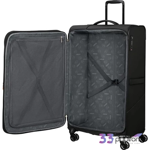 American Tourister bőrönd Summerride Spinner L Exp Tsa 153864/1041-Black