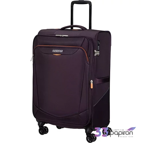 American Tourister bőrönd Summerride Spinner M Exp Tsa 14'9499/6209-Plum