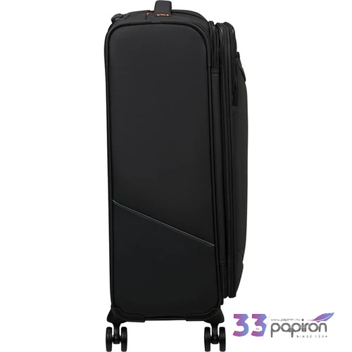 American Tourister bőrönd Summerride Spinner M Exp Tsa 153863/1041-Black