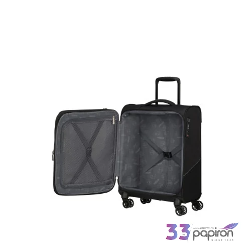 American Tourister bőrönd Summerride Spinner S Exp Tsa 149498/1041-Black