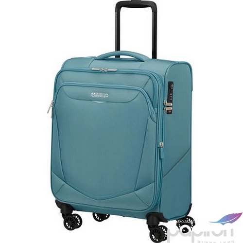 American Tourister bőrönd Summerride Spinner S Exp Tsa 14'9498/461-Breeze Blue