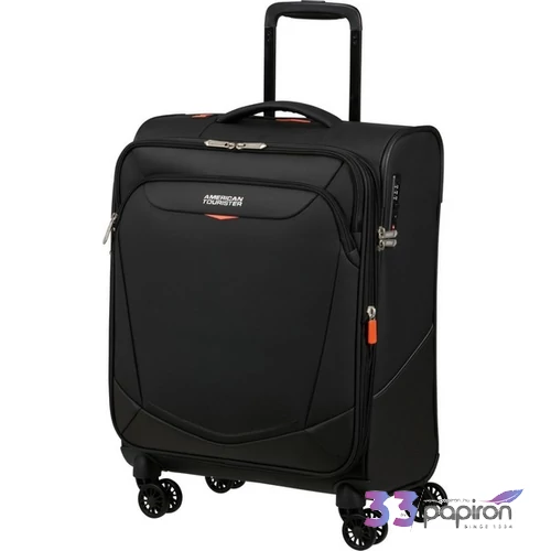 American Tourister bőrönd Summerride Spinner S Exp Tsa 153862/1041-Black