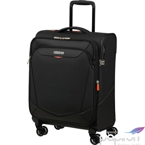 American Tourister bőrönd Summerride Spinner S Exp Tsa 153862/1041-Black