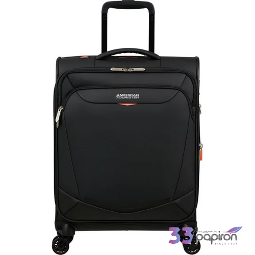 American Tourister bőrönd Summerride Spinner S Exp Tsa 153862/1041-Black