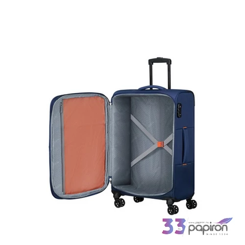 American Tourister bőrönd Sun Break Spinner M Tsa Exp 14'4832/1596-Navy