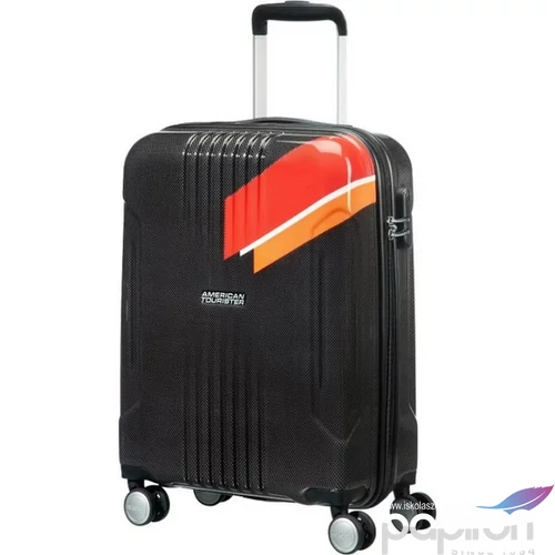 American Tourister bőrönd Tracklite Spinner 78/29 Exp Tsa 88752/2687-Orange Stripes