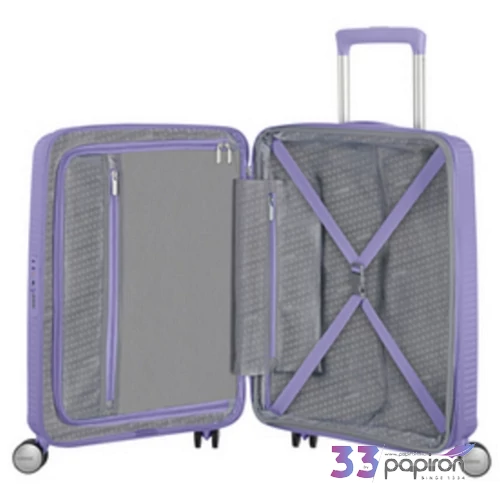 American Tourister kabinbőrönd Soundbox Spinner 55/20 Exp 88472/1491-Lavender