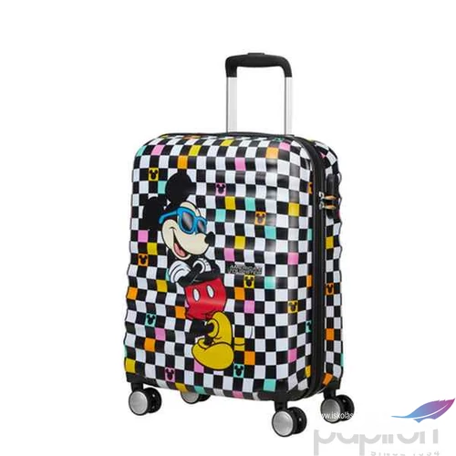 American Tourister kabinbőrönd Wavebreaker Disney Spin.55/20 Disney 85667/A080 Mickey Check