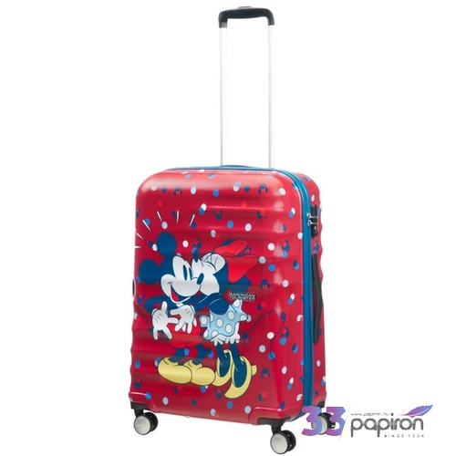 American Tourister bőrönd Wavebreaker Disney Spin.67/24 Disney 85670/5975-Minnie Loves Mickey