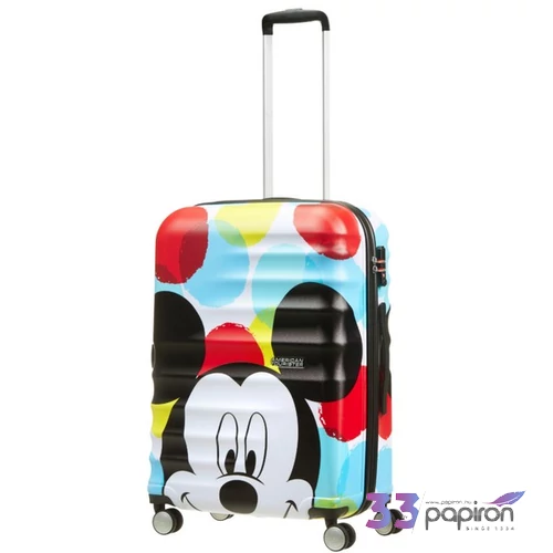 American Tourister bőrönd Wavebreaker Disney Spin.67/24 Disney 85670/6978-Mickey Close-Up